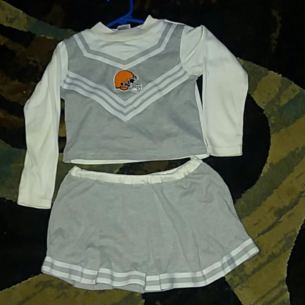 Browns 4t cheerleading outfit